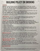 NYC HPD BUILDING SMOKE POLICY SIGNS