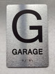 NYC FLOOR GROUNF SIGN WITH RAISED LETTERS