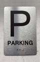 NYC FLOOR NUMBER SIGN WITH RAISED LETTERS THE PARK AVE LINE (PARKING)