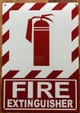 HPD FIRE EXTINGUISHER WITH SYMBOL SIGN