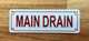 NYC MAIN DRAIN SIGN