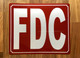 HPD FDC SIGN/FIRE DEPARTENT CONNECTION SIGN REFLECTIVE ALUMINUM SIGN