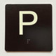 FD ELEVATOR FLOOR NUMBER THE LEXINGTON AVE LINE (P-PARKING) SIGN