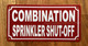 NYC COMBINATION SPRINKLER SHUT-OFF SIGN