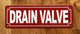 NYC DRAIN VALVE SIGN