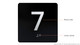 Elevator floor number sign