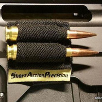 Short Action Precision two round holder.  Short Action Precision two round holder.