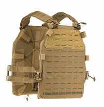 Lindnerhof Ultralight Plate Carrier MX244 Coyote Front View