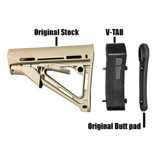 V-TAB-M Vertical Tactical Adjustable Buttstock for Magpul V-TAB-M Vertical Tactical Adjustable Buttstock for Magpul