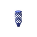 Dragon Scale Bolt Knobs Long Blue Two Tone