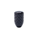 Dragon Scale Bolt Knobs Short Black