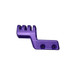 Purple Ruger pistol compensator