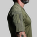 Born Primitive OP Top Pro Short Sleeve OD Green Side Arm