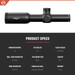 Muzzleloader Scope - Athlon Talos HMR 1x24mm