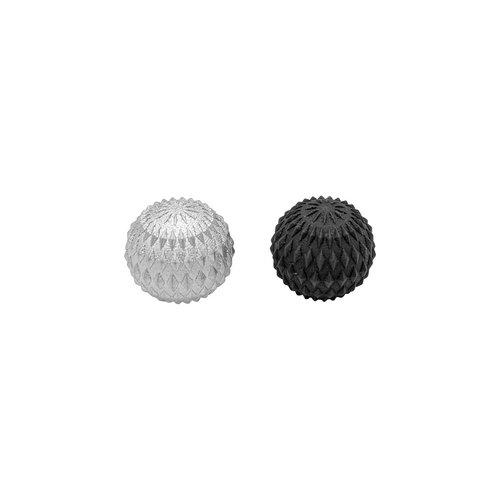 ☆BADBLOOD☆ Ellipse Symbol Cranky Mini Nut Back Onyx Armadillo Bolt Knob