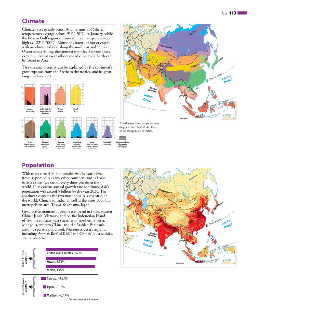 Atlas of World Geography | Grades 6-12