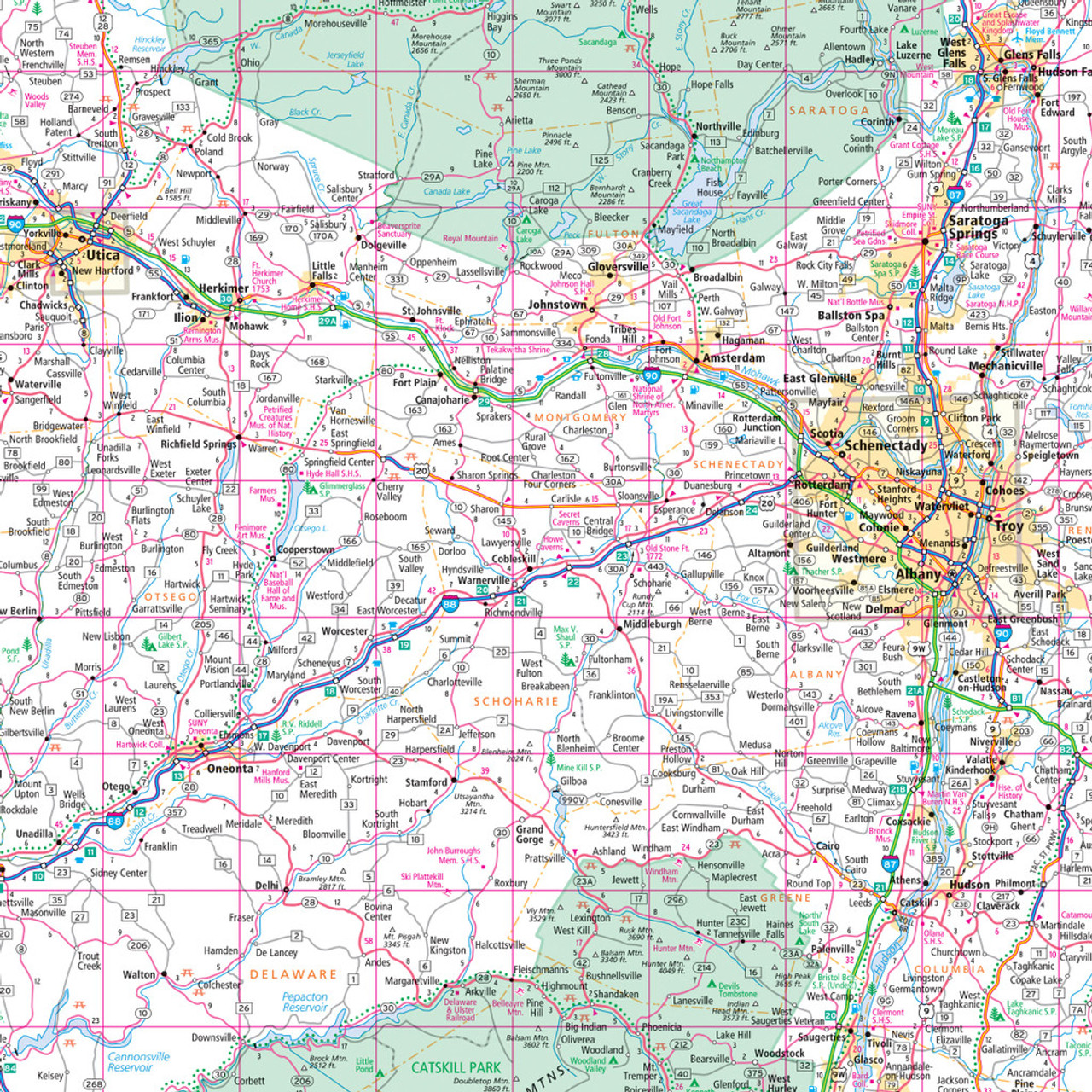 New York Road Map: Guide to NY | Rand McNally Publishing new-york-road-map-guide-to-ny-rand-mcnally-publishing