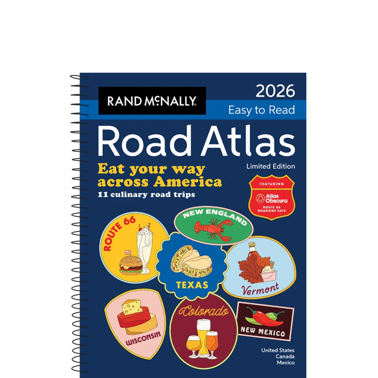 Rand McNally 2026 Midsize Easy to Read Road Atlas - Limited
