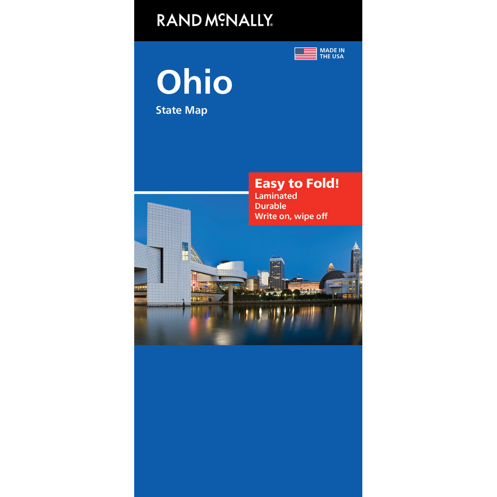 Easy-to-Fold Ohio Road Map | Rand McNally Publishing