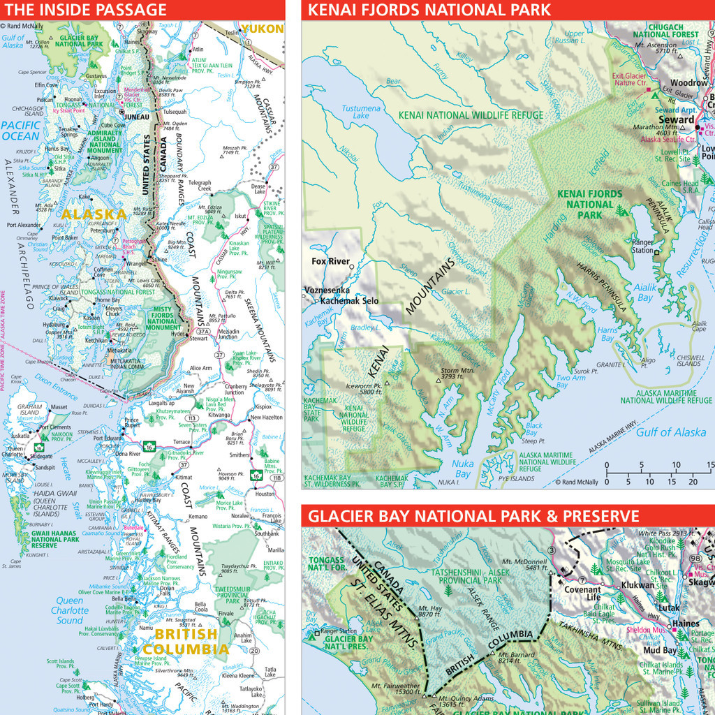 alaska state map images