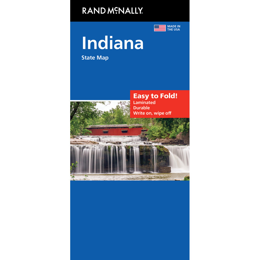 Rand McNally EasyFinder Map: Indiana