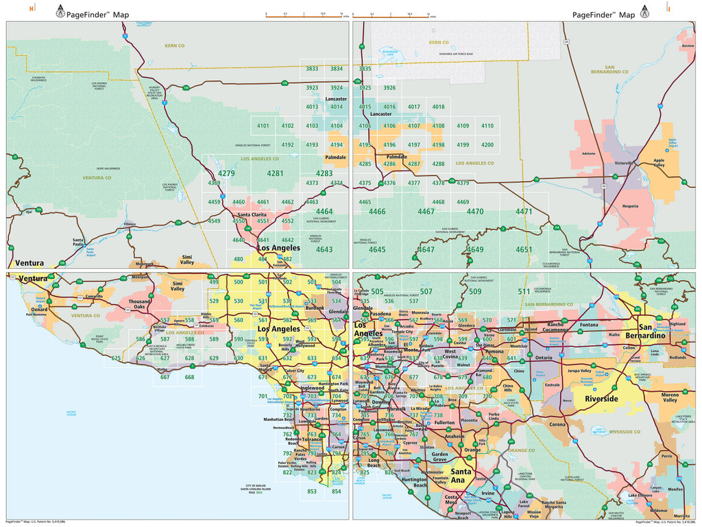 Thomas Guide: Los Angeles and Orange Counties Street Guide 55th