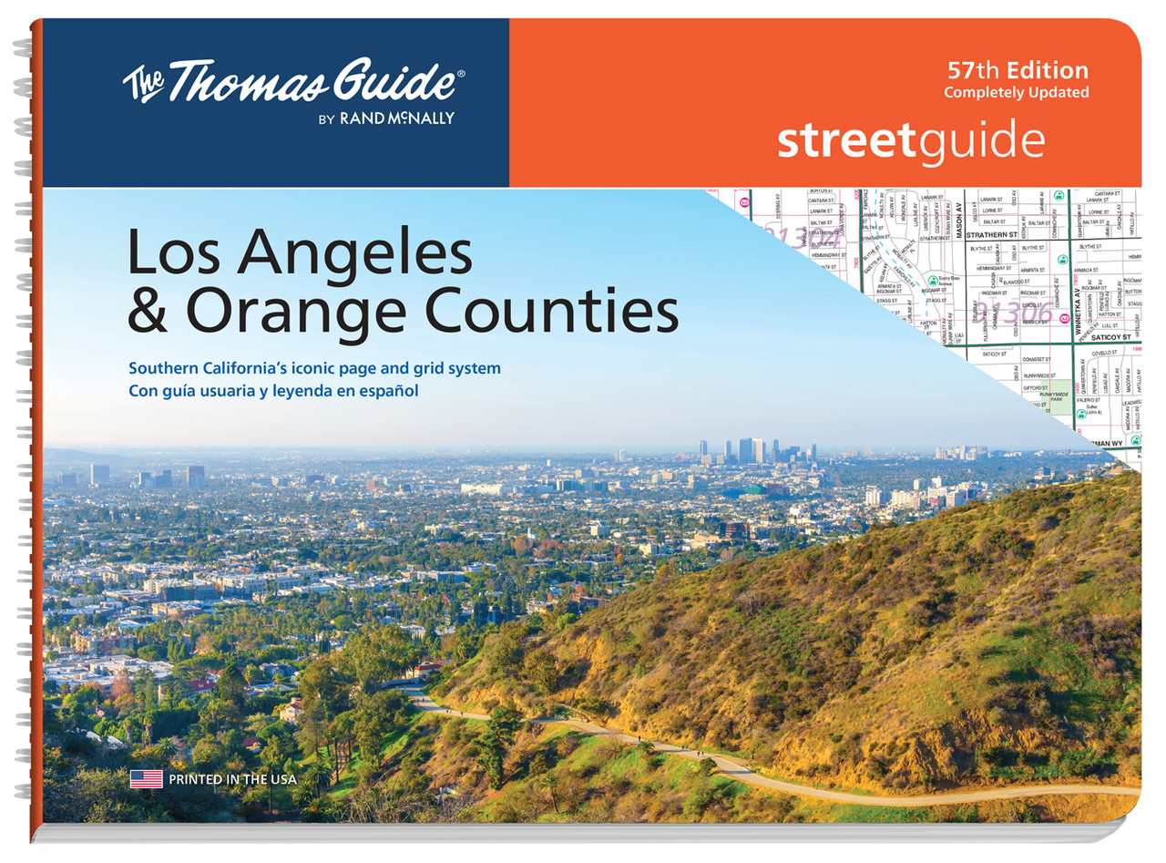 Thomas Guide: Los Angeles and Orange Counties Street Guide 55th