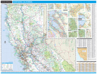 ProSeries Wall Map: Northern California