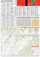 Easy To Read: West Virginia State Map