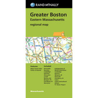 Folded Map: Greater Boston Eastern Massachusetts Regional Map