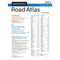 2025 Midsize Easy to Read Road Atlas