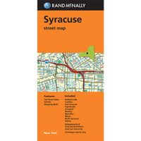 Folded Map: Syracuse Street Map