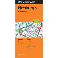 Folded Map: Pittsburgh Street Map