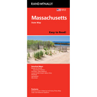 Easy To Read: Massachusetts State Map