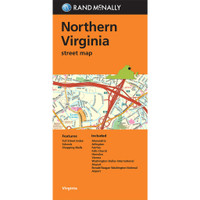 Folded Map: Northern Virginia