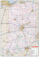 Easy To Read: Indiana State Map