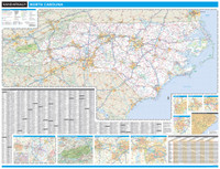 ProSeries Wall Map: North Carolina State