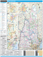 ProSeries Wall Map: New Hampshire State