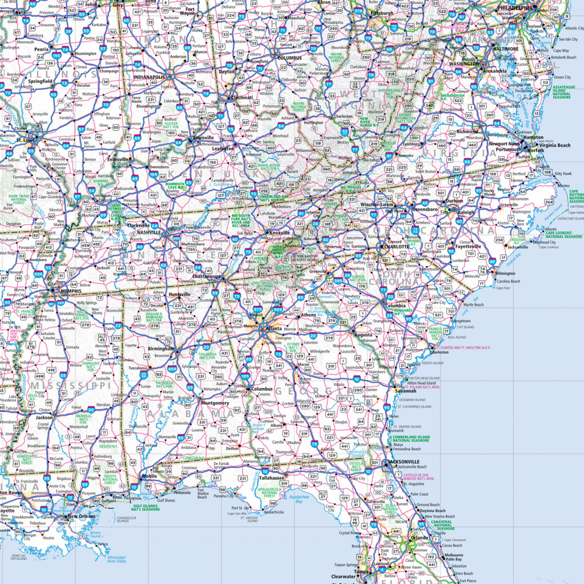 Rand McNally Folded Map: United States