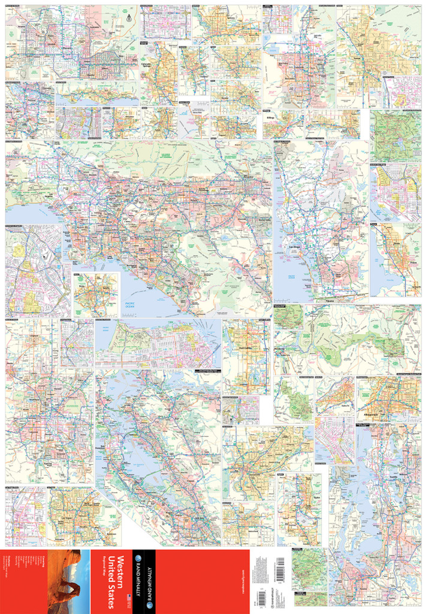 Rand mcnally folded map united states map 55 off