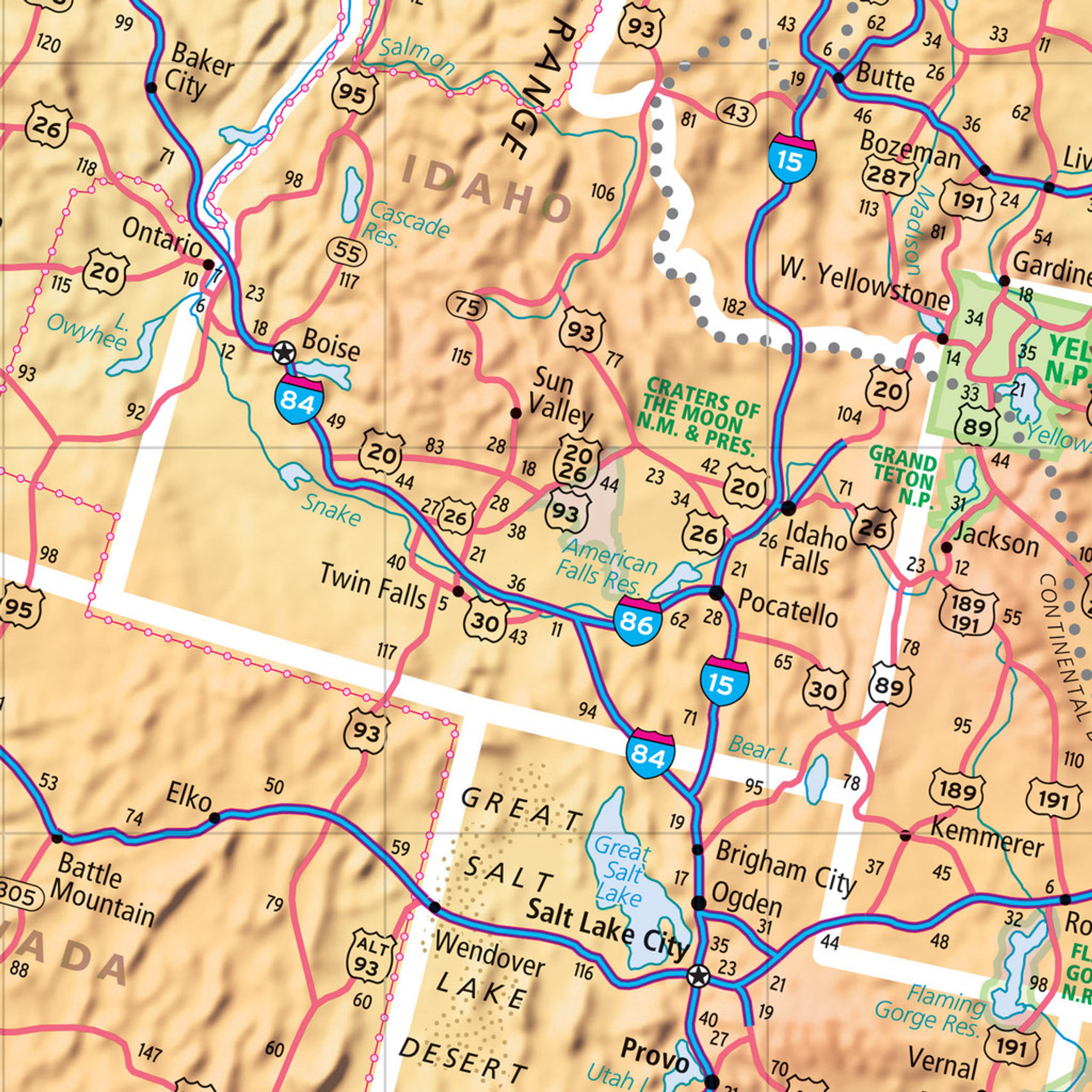 Rand McNally EasyFinder Map United - 4 United States ETF 2021 Crop2 87851.1669244398 43965.1711998813 