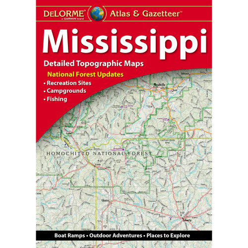 DeLorme Atlas & Gazetteer: Mississippi