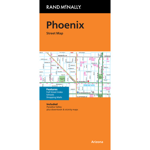 Folded Map: Phoenix Street Map