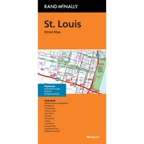 Folded Map: St. Louis Street Map