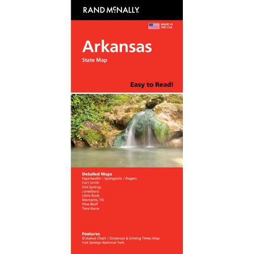 Easy To Read: Arkansas State Map