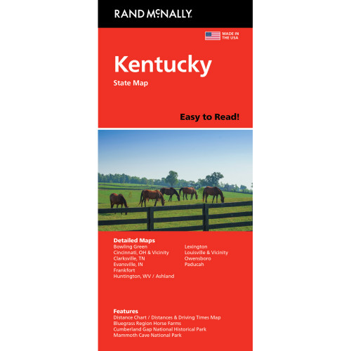 Easy To Read: Kentucky State Map