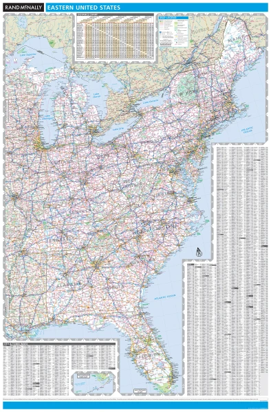 ProSeries Wall Map: Eastern United States