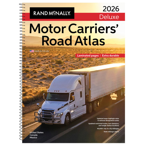 Rand McNally Deluxe Motor Carriers' Road Atlas