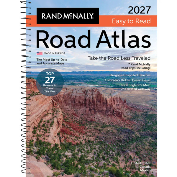 Rand McNally 2027 Midsize Easy to Read Road Atlas