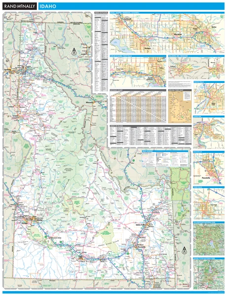 ProSeries Wall Map: Idaho State